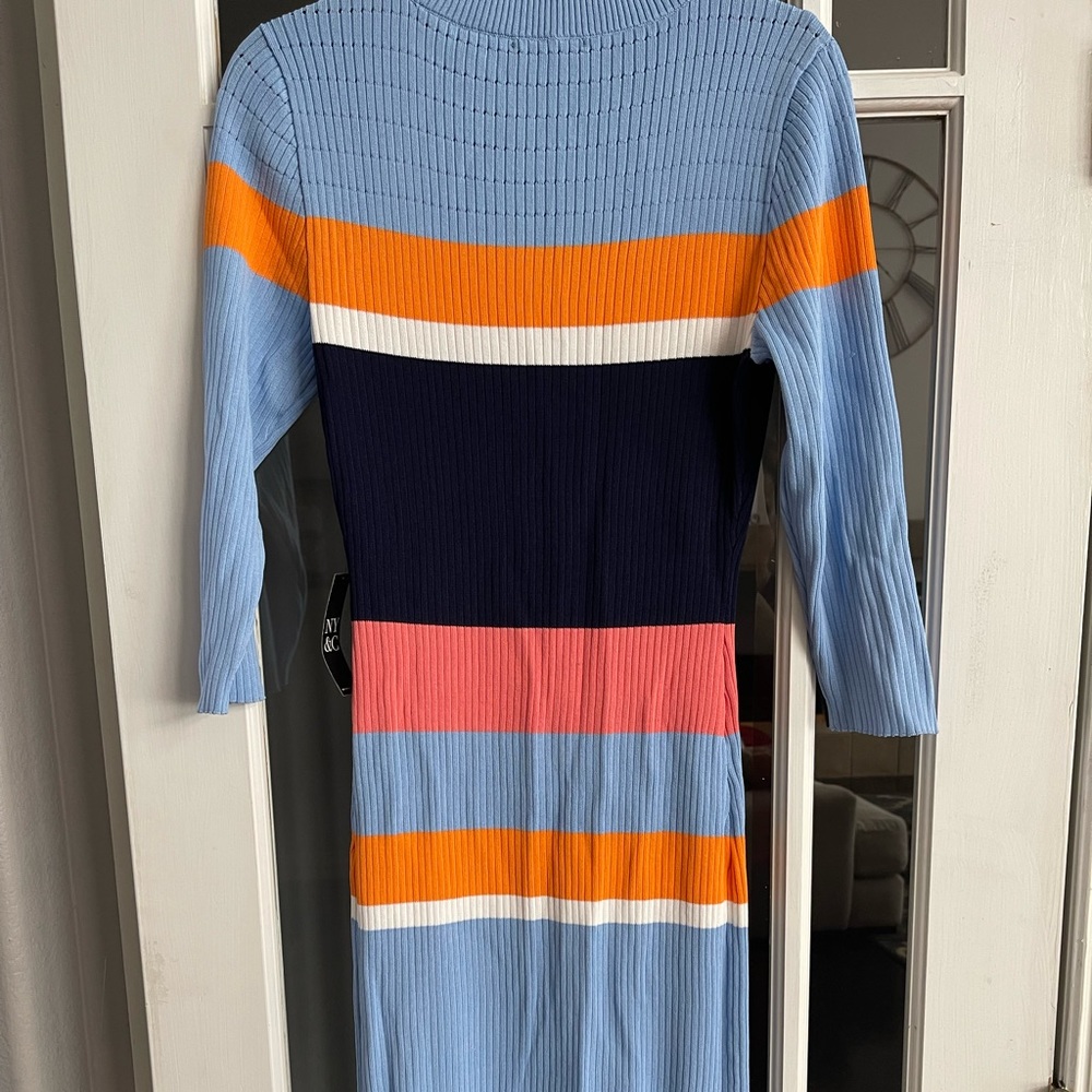 NY&C Company Spring color block dress